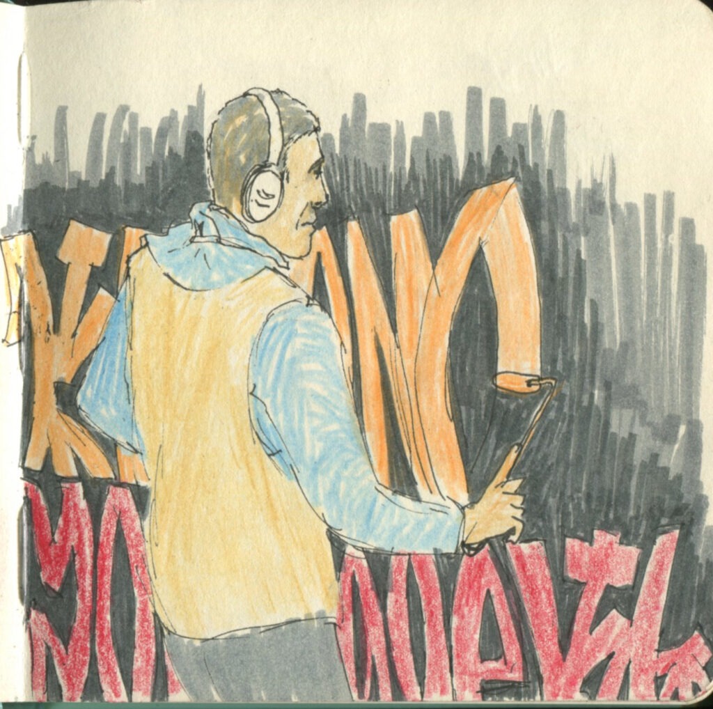 Jonone sur le M.U.R. Rue vasselot