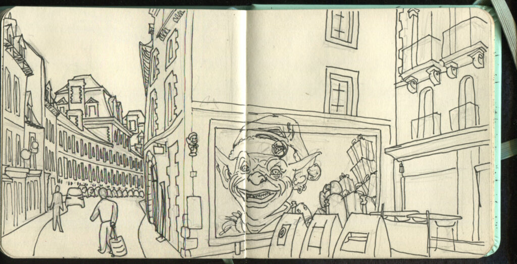 La peinture de Scaf Oner